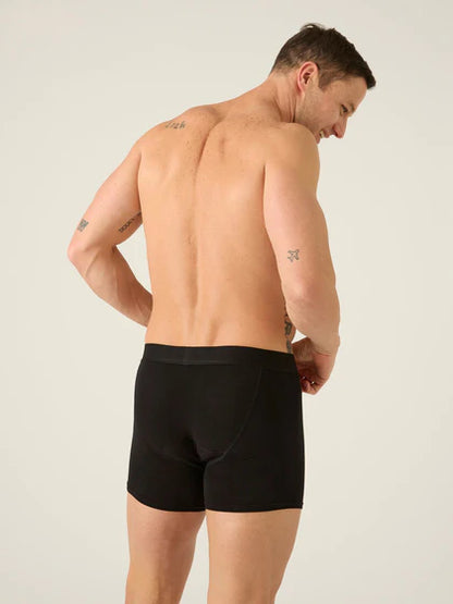 Modibodi Mens Leak-Proof Trunk Light-Moderate Black