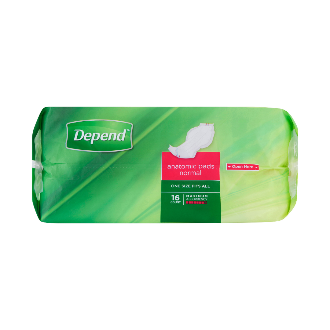 Depend Anatomic Pads Normal