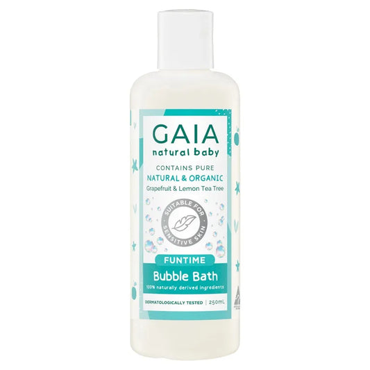 Gaia Natural Baby Bubble Bath Funtime 250ml