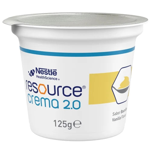 Resource Dessert 2.0 Vanilla 125g Cup (Pack 4)