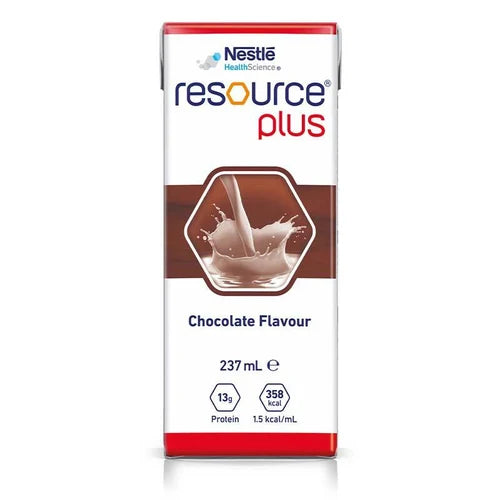 Resource Plus Chocolate Prism Tetra Pack 237ml