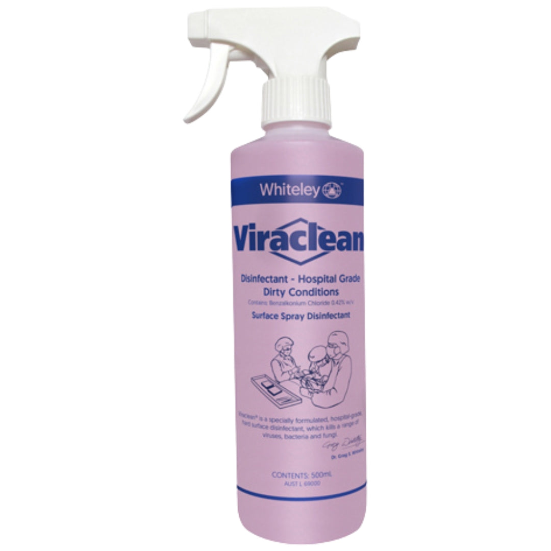 Viraclean Disinfectant 500ml Spray Bottle (Each)