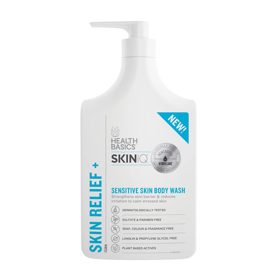 Health Basics Skin IQ Body Wash Skin Relief 1L