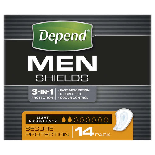 Depend® Shields For Men  (Packet 14)