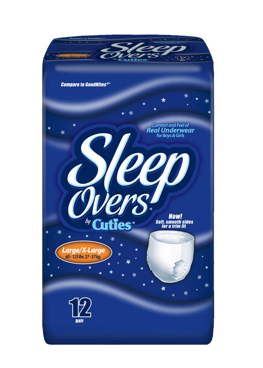 Sleep Over Youth Pants Large 1000ml 29-57kg