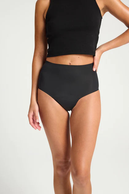 Modibodi Seamfree Full Brief Heavy-Overnight Black 26/6XL