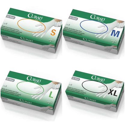 Medline Stretch Vinyl Exam Gloves