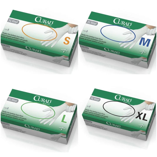 Medline Stretch Vinyl Exam Gloves