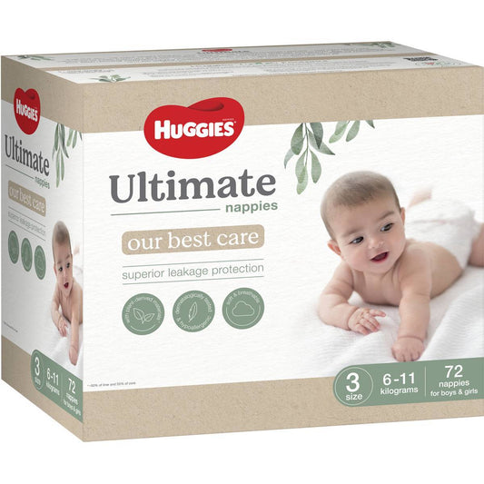 Huggies® Size 3 Crawler 72 - Jumbo