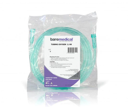 BareMed Mask Nebuliser Child Kit Mask Bowl 2.1mt Tube Single Use