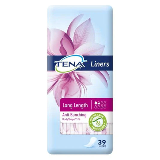 Tena Liners Long Length 40ml (Packet 39)