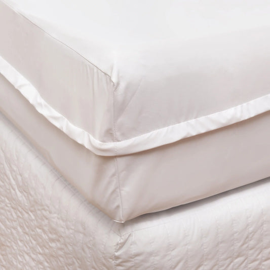 Easywipe PU Hospital Grade W/proof Encasement Zip White 30cm Depth
