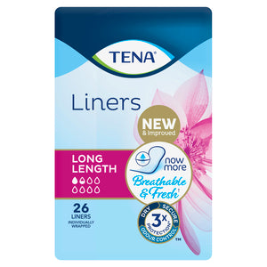 Tena Liners Long Length 26x6