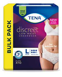 Tena Discreet Pants White Large (Packet 8)