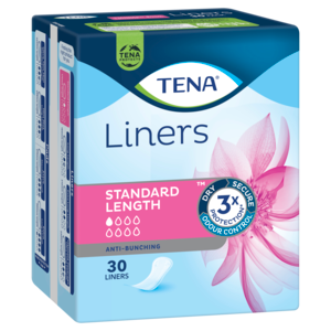Tena Liners Standard Length 175x75mm 25ml