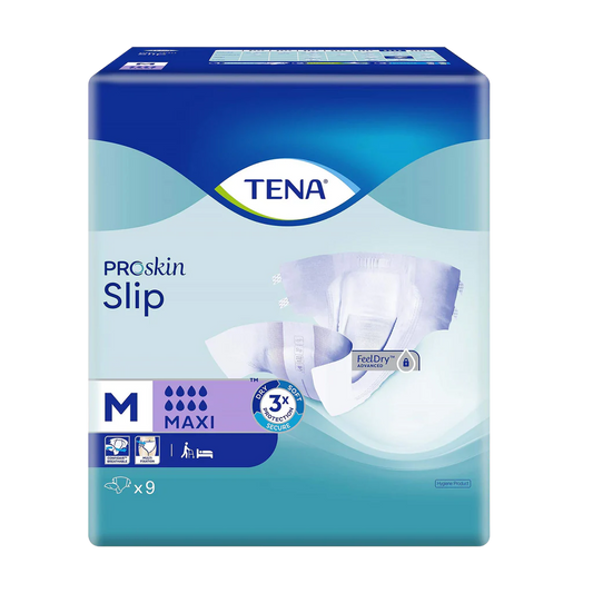 Tena Slip PROskin Maxi Medium 72-122cm 2205ml (Packet 9)