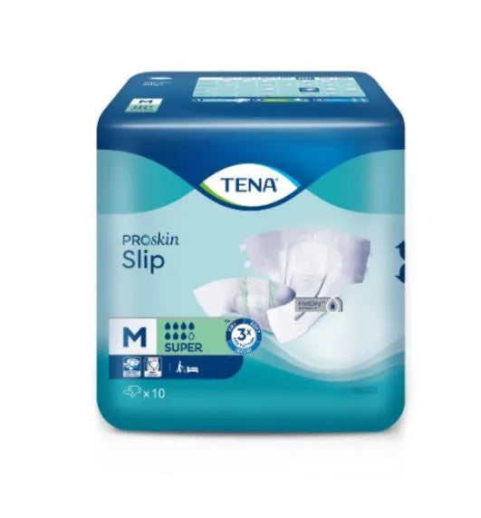 Tena Slip PROskin Super Medium 72-122cm 1743ml (Packet 10)