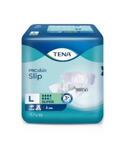 Tena Slip PROskin Super Large 92-144cm 1876ml (Packet 10)