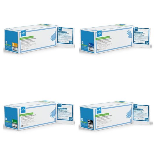 Medline Nitrile Sterile Gloves