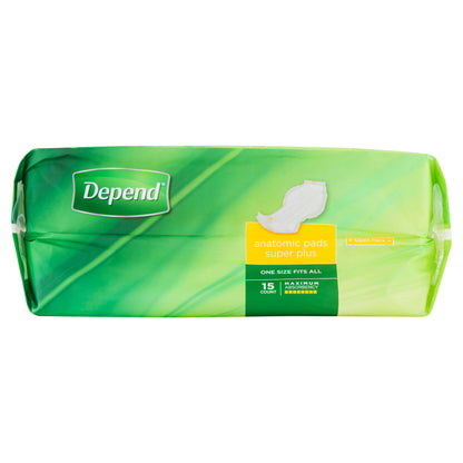 Depend Anatomic Pads Super Plus