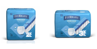 Medline FitRight Bariatric Underwear