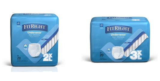 Medline FitRight Bariatric Underwear