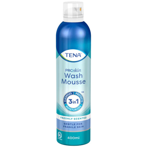 Tena Wash Mousse 400ml (Each)