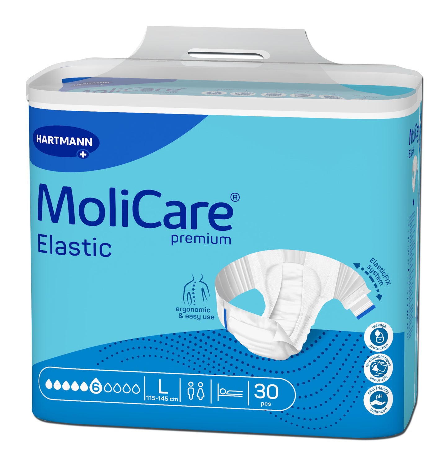 MoliCare Premium Elastic 6 Drops Medium