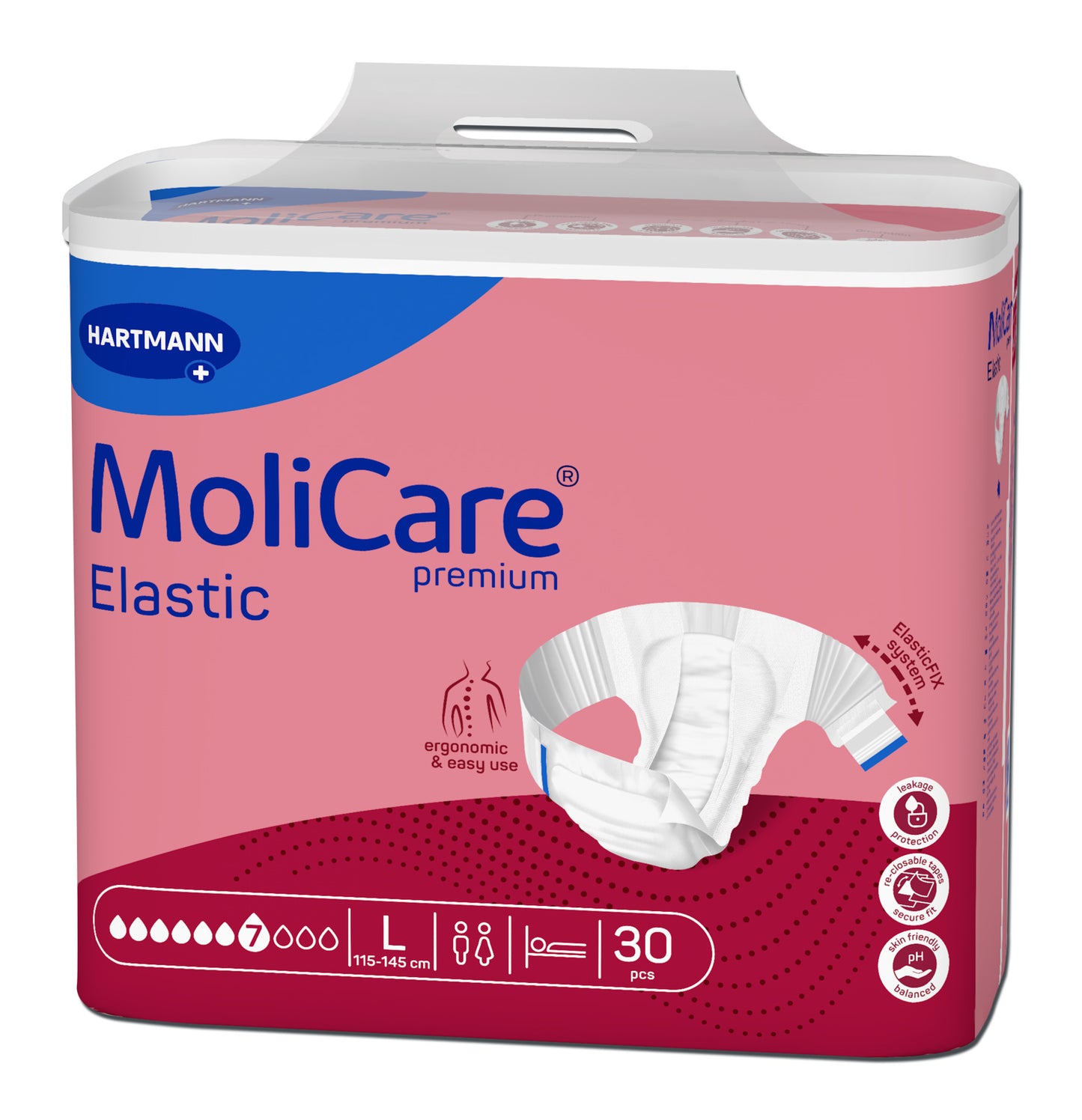 MoliCare Premium Elastic 7 Drops Large