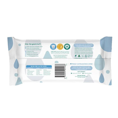 Gaia Biodegradable Natural Baby 99.5% Pure Water Wipes