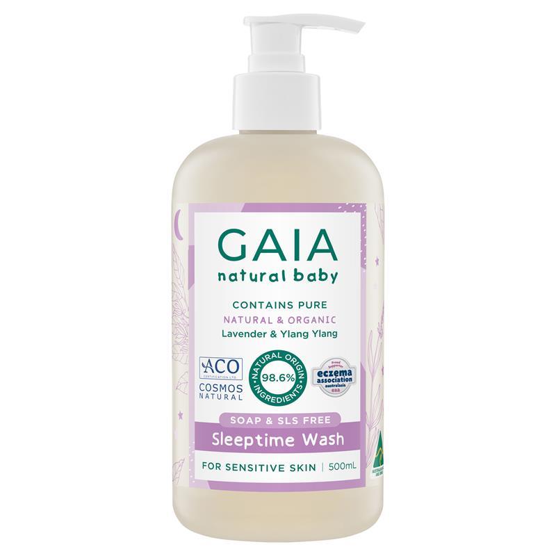 GAIA Natural Baby Hair & Body Wash 500ml