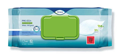TENA ProSkin Plastic Free Wet Wipes