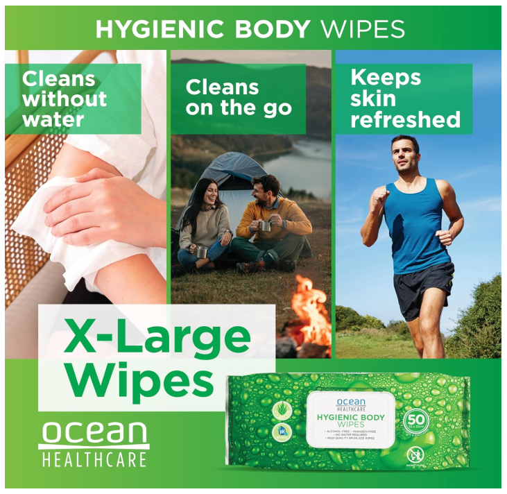 Ocean Healthcare Adult Wipes