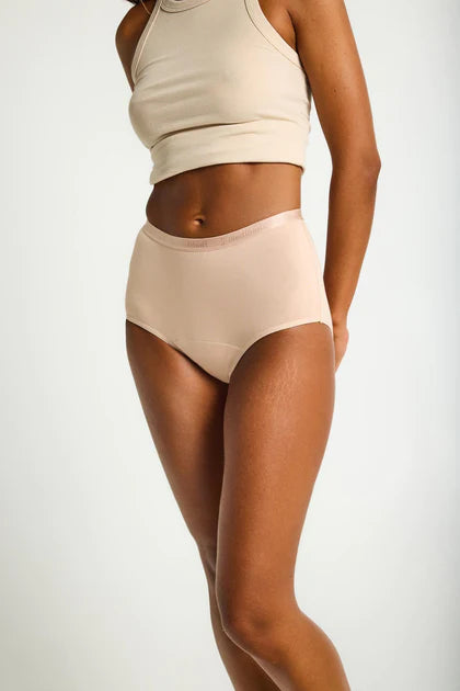Modibodi Classic Full Brief Light-Moderate Beige