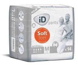 iD Pants Soft Feel Normal M (80-120cm) 1050ml (Packet 14)