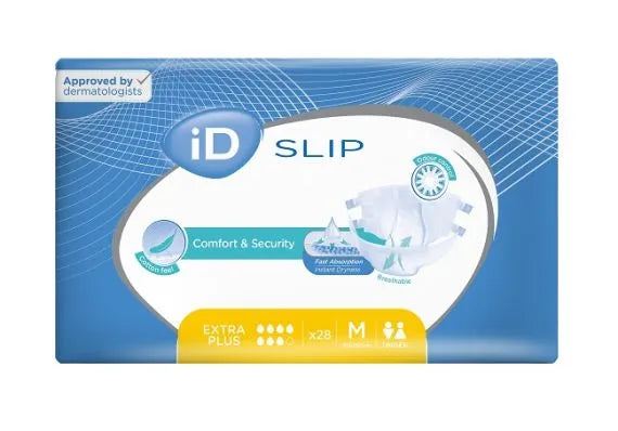 iD Slip Extra Plus M (80-125cm) 2600ml (Packet 28)