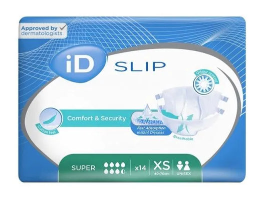 iD Slip Super XS (40-70cm) 1550ml (Packet 14)