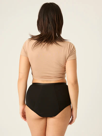 Modibodi Basic Womens Incontinence Brief Black