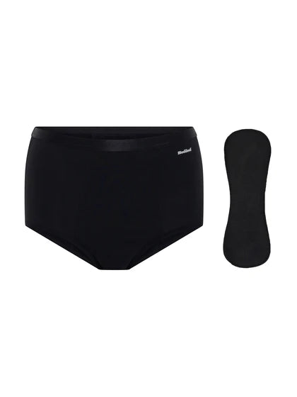 Modibodi Basic Womens Incontinence Brief Black