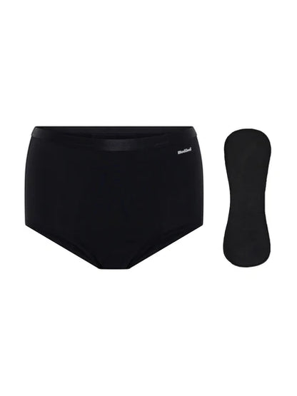 Modibodi Basic Womens Incontinence Brief Black
