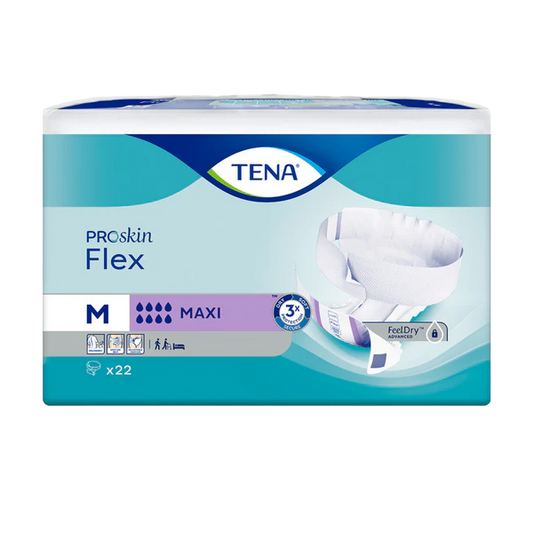 Tena Flex PROskin Maxi Medium 71-102cm 1806ml (725222) (Packet 22)