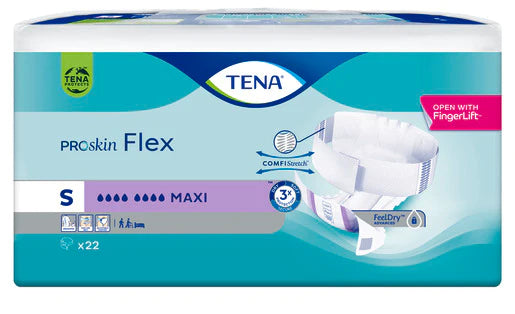 Tena Flex Maxi Small Waist 61-87cm 1592ml (725122) (Packet 22)