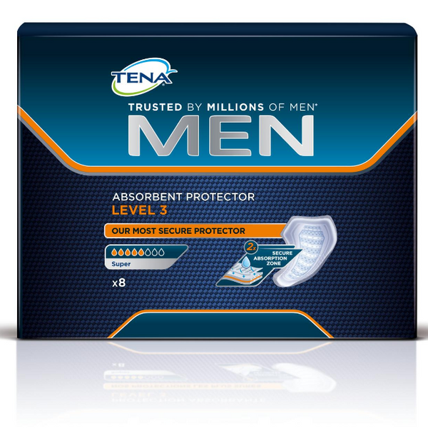 Tena Men Level 3 Pads 426ml (Packet 8)