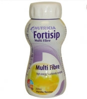 Nutricia Fortisip Multi Fibre 200ml Vanilla (1 carton of x24)