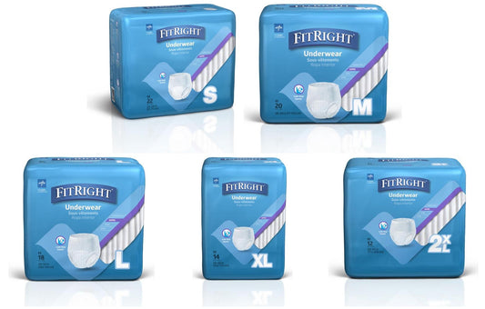 Medline FitRight Super Underwear