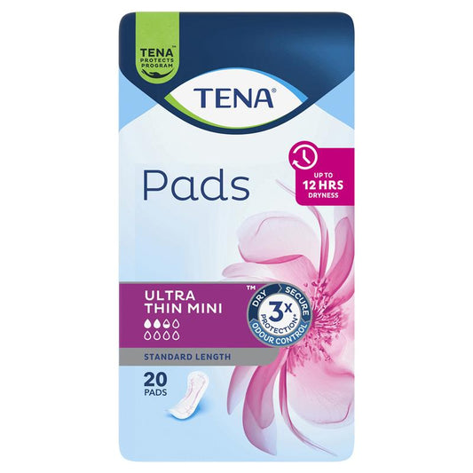 Tena Pads UltraThin Mini Standard Length (2309660) (Packet 20)