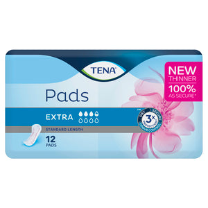 Tena Pads Extra Standard Length 185ml
