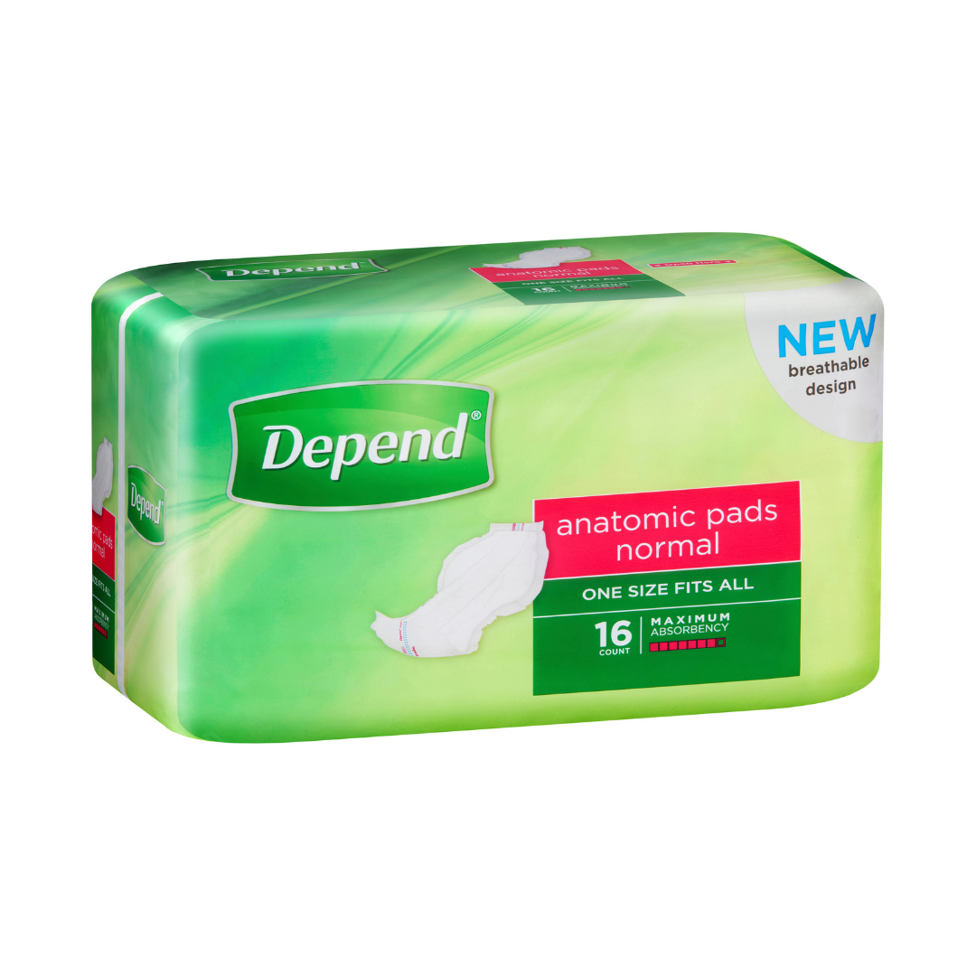 Depend Anatomic Pads Normal