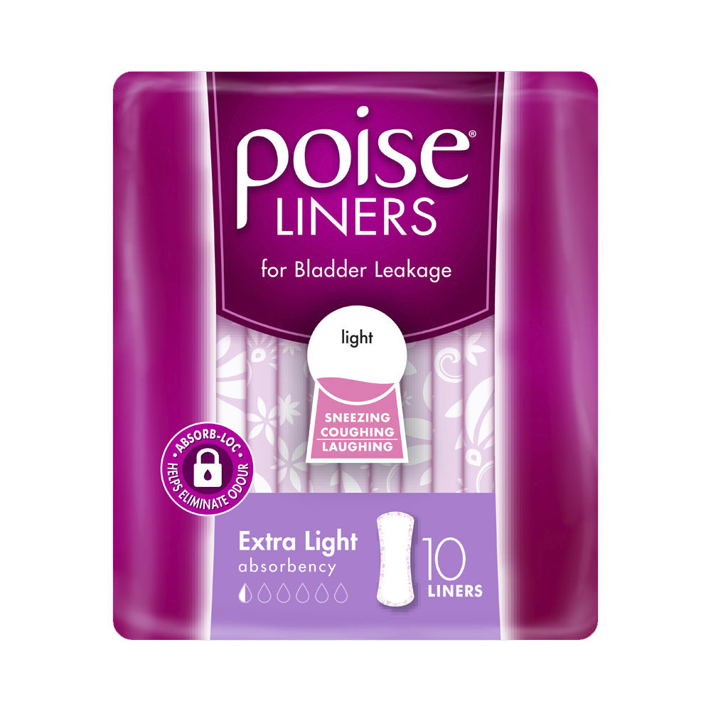 Poise® Extra Light Liners  (Packet 10)