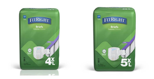 Medline FitRight Baribrief Underwear